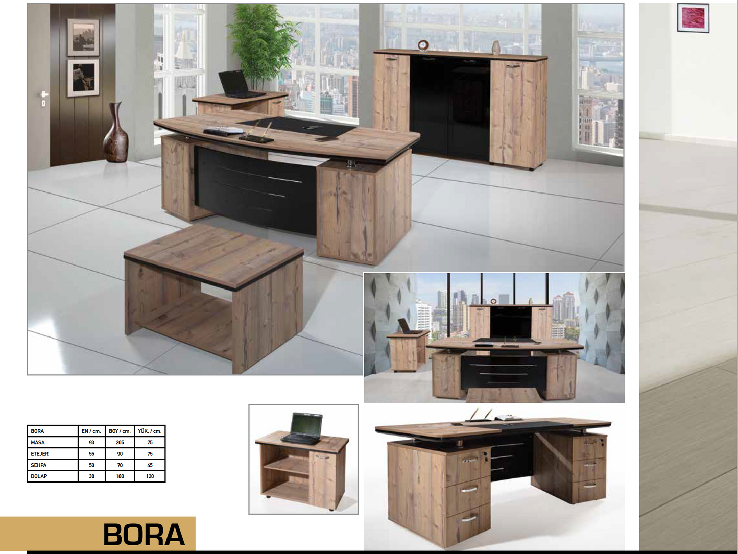 Büro Komplett Set BORA