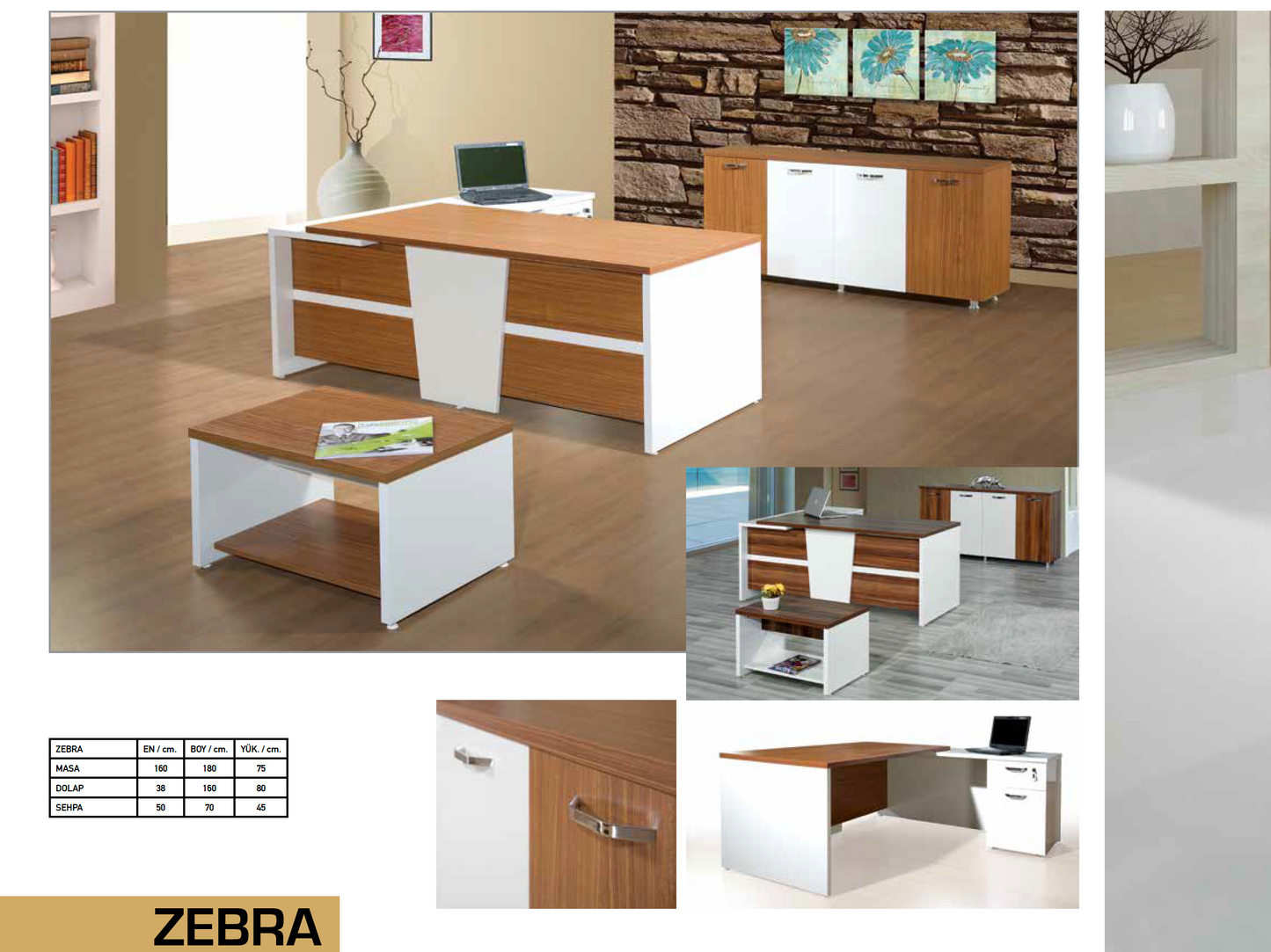 Büro Komplett Set ZEBRA