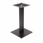Schwarzes Tischgestell Metall 72 cm – Modell TBC311S. Ideal für Gastronomie, Büro & Zuhause.