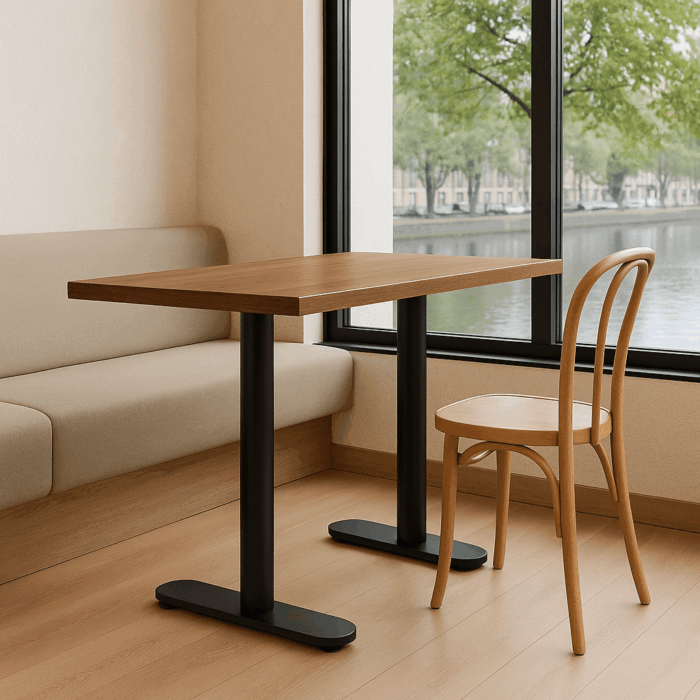 Doppeltischgestell Gastronomie – Modell TBC313-ED