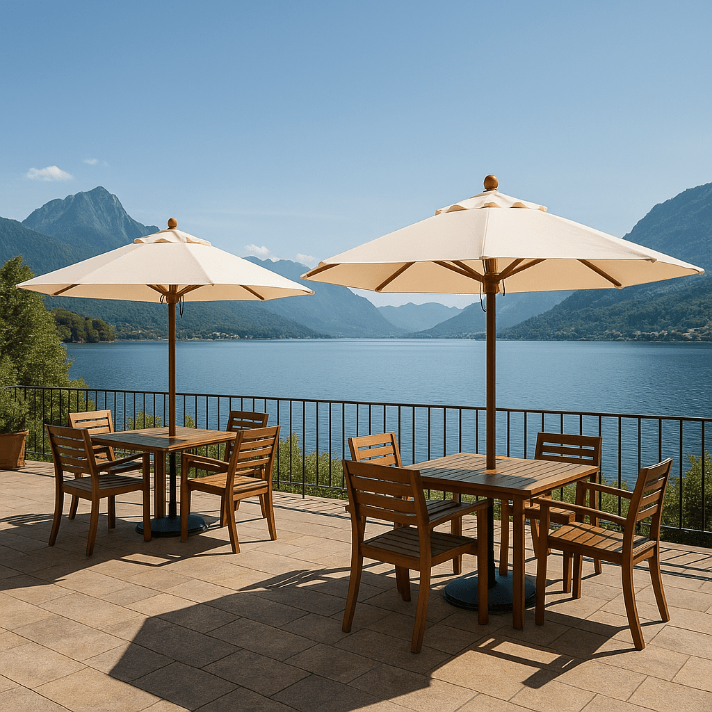 Terrasse & Sonnenschirme